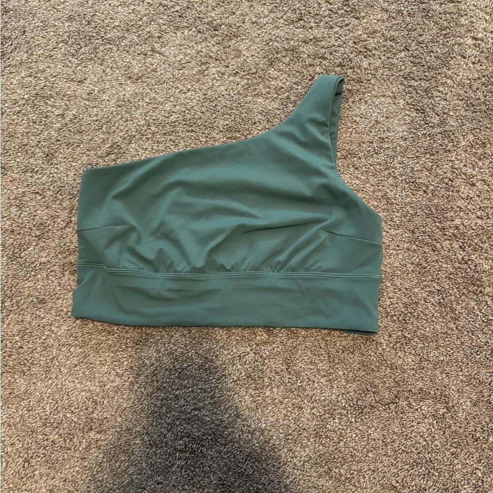 Lululemon Athletica Medium Forest Asymmetrical Bra C/D